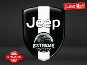 Jeep Insignias En Relieve Resistentes Máximo Pro Rendimiento